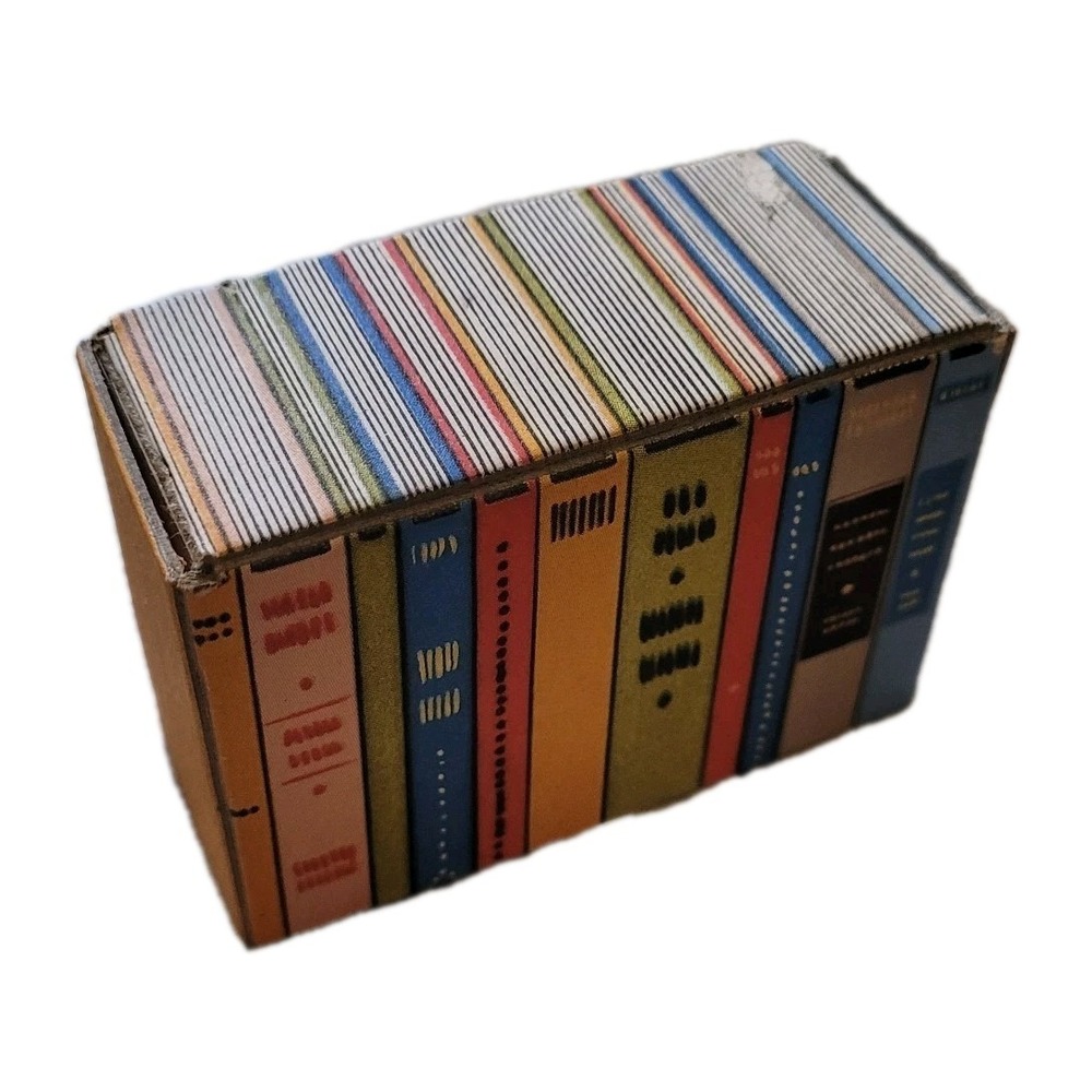Vintage 1962 Barbie Dreamhouse Cardboard Books Insert